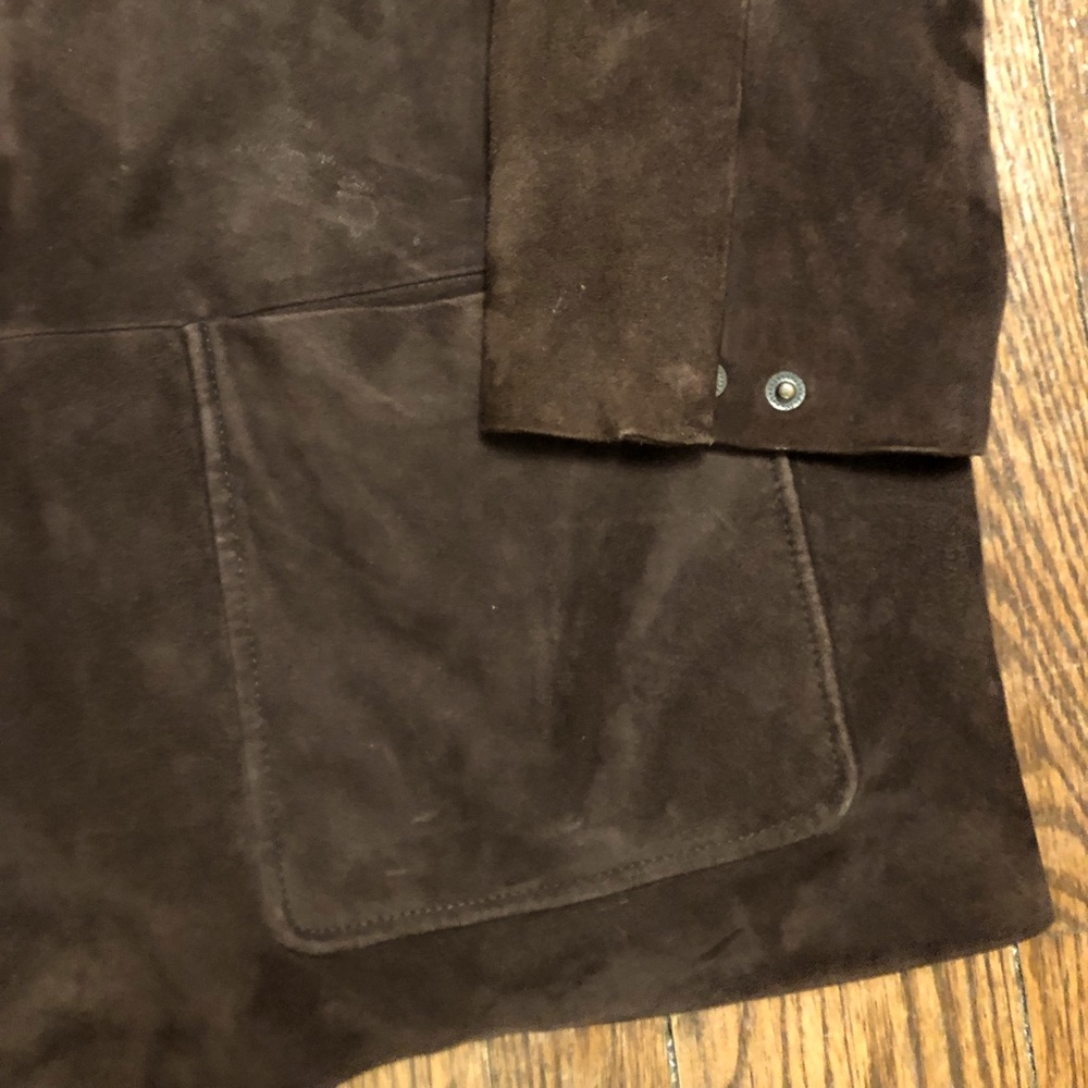 Brooks Brothers Lamb Suede Coat - Picture 5 of 9